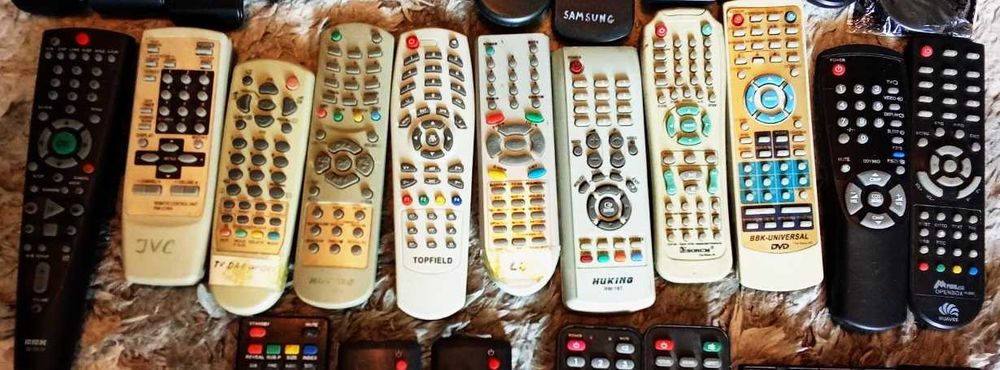 Пульты от Lg-Samsung-Shivaki-Daewoo-Panasonic-Artel и другие.