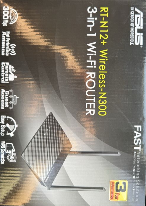 Wi-Fi роутер RT-N12+ Wireless-N300
