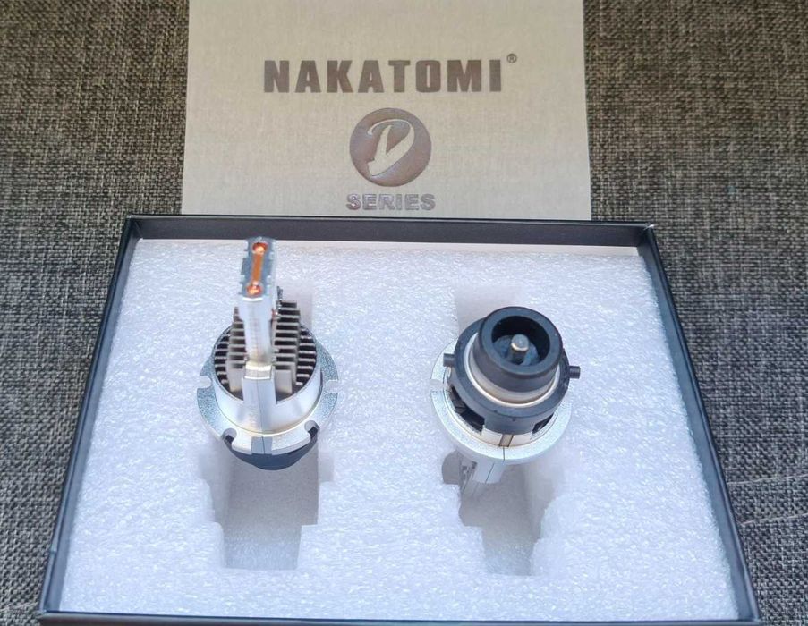 LED крушки NAKATOMI-H1,H4,H7,H11,HB3/HB4/H15/D1S/D2S/12-24V/60W-Canbus