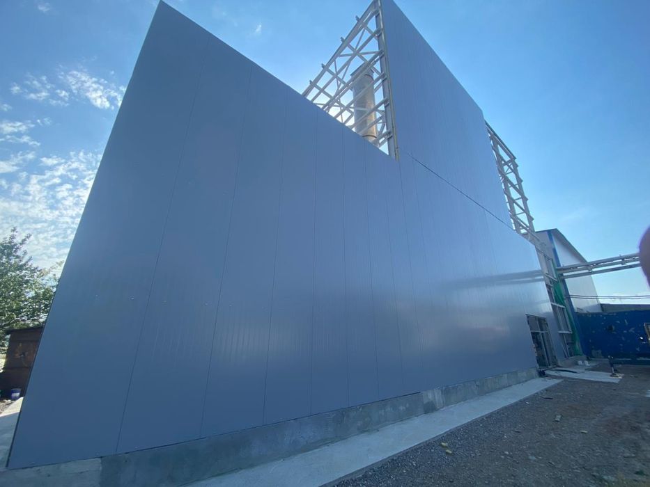 Монтаж сендвич панелей !