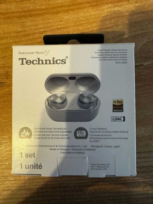 Слушалки In-Ear Technics EAH-AZ80 Нарушена цялост на опаковката