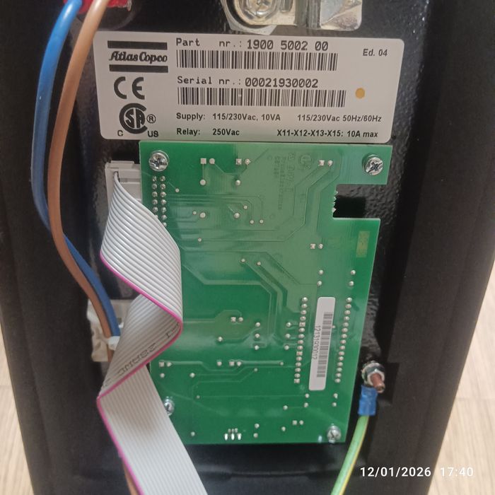 Atlas copco  ,panou comanda