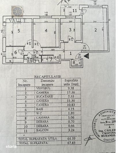 Apartament 3 Camere -Decomandat Din 1984 -7 Min. Metrou Dristor
