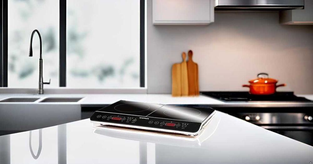 Индукционен плот с 2 плочи G3Ferrari (G10047) Закалено стъкло 3500W Hi-Tech-Chef