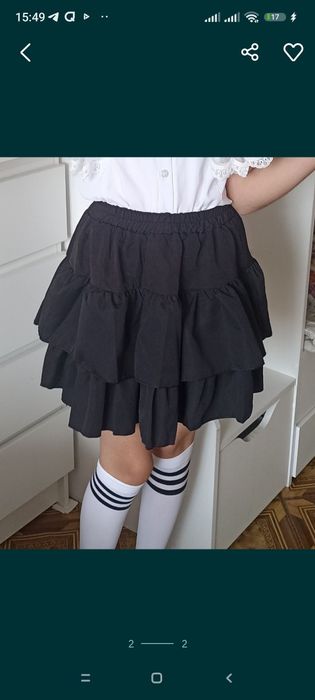 Сарафан 8-9 лет юбка в подарок