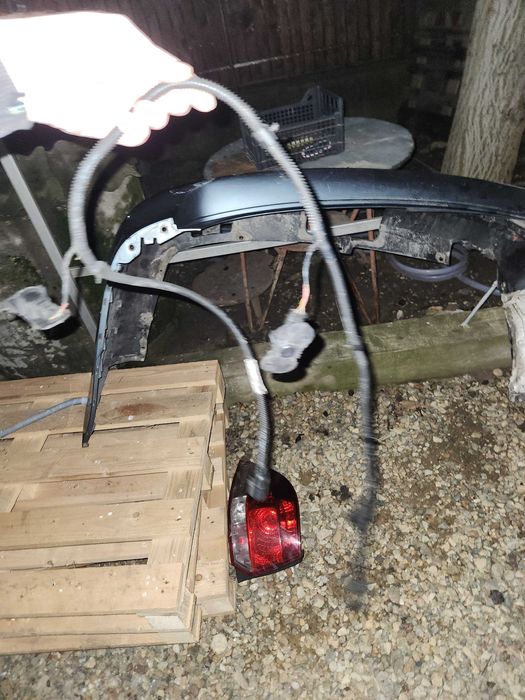 Bară spate lovită+senzori parcare golf 6 variant