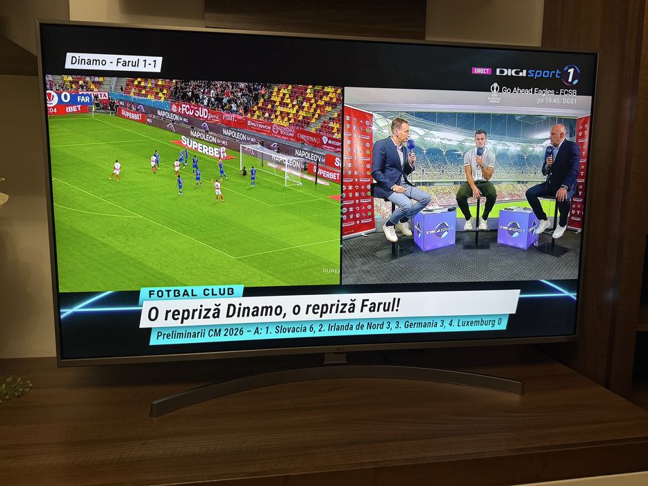 Smart Tv LG model 55UK7550 NanoCell 138 cm diagonala full metalic