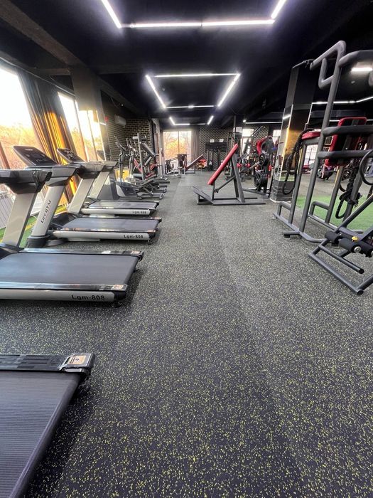 Резиновое покрытие. РУЛОН регупол. Резиновые плитки. От производителя