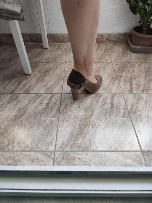 Туфли на платформе