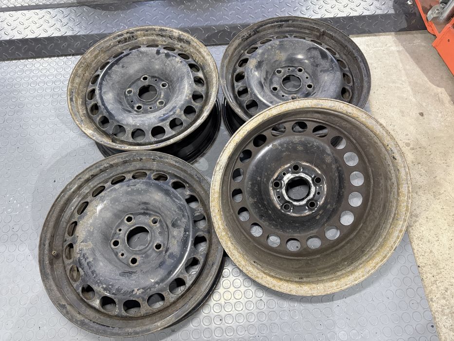 46р. Железни 16" Джанти 5х112 за -VW/AUDI/SKODA/VAG-6.5Jx16H2, ET33
