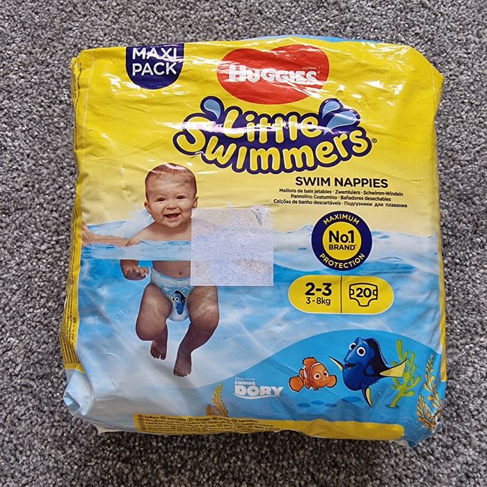Scutece pentru apa 2-3 huggies little swimmers