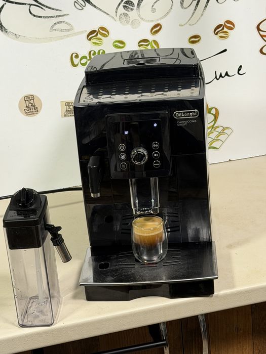 Кафемашина кафе автомат delonghi magnifica smart с гаранция