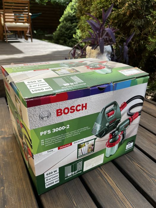 Краскопульт Bosch PFS 3000-2 в идеальном состоянии