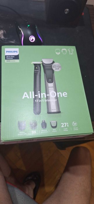 Aparat de tuns multifunctional 17 in 1 PHILIPS Series 9000, acumulator, autonomie 120 min