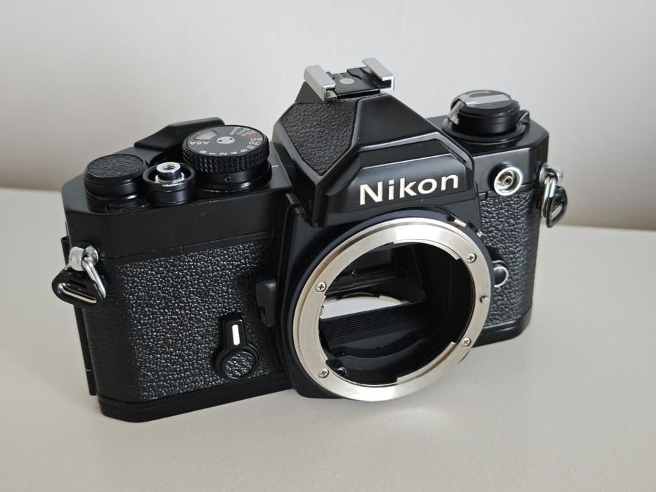 Nikon FM + обектив 135/2.8