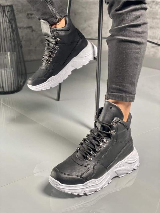 Мъжки кожени боти