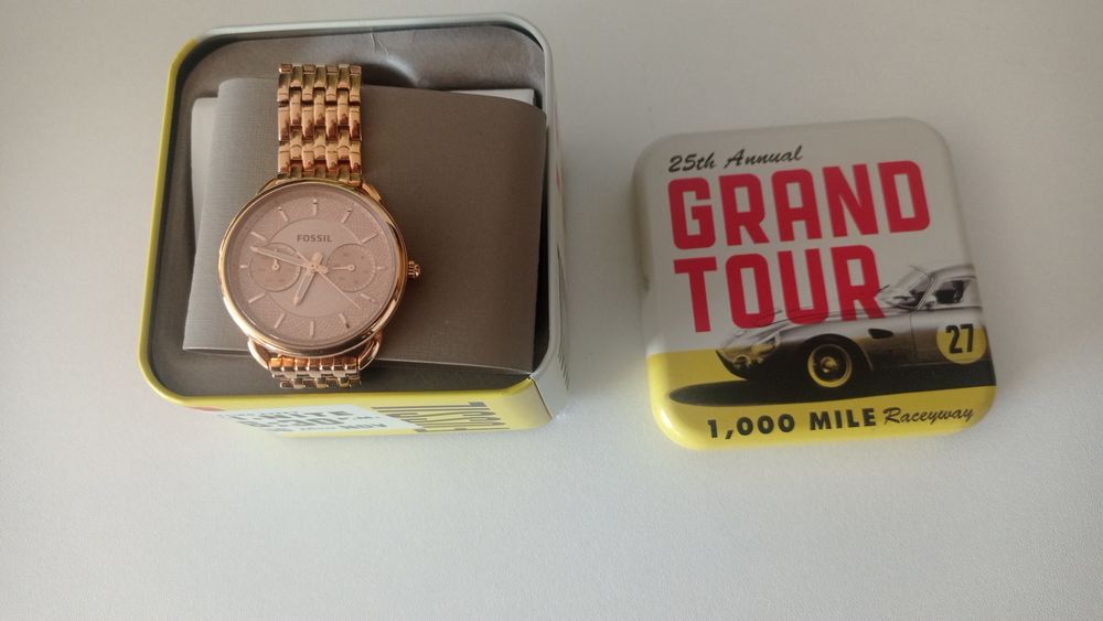 Ceas auriu nou dama Fossil