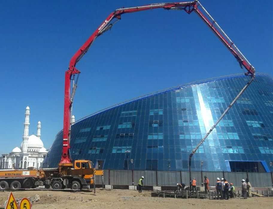 Бетононасос — Работаем по всему Казахстану