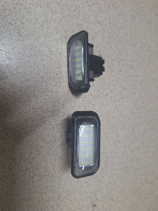 Подсветка номера w 203.