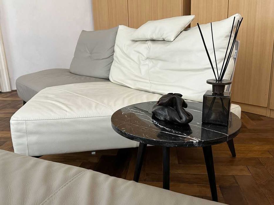 Canapea modulara din piele naturala  -Calia Italia Prive-