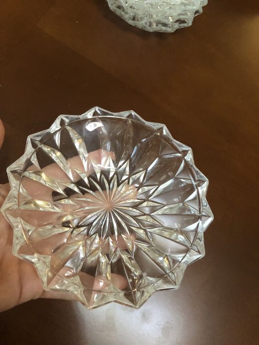 Set de 6 boluri din cristal