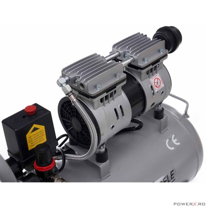 Compresor de aer cu 2 pistoane, 50 litri, 290 l/min, 1,5 kW, Kraft