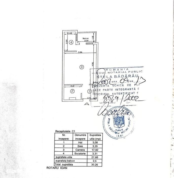 Apartament 1 Camera Tatarasi