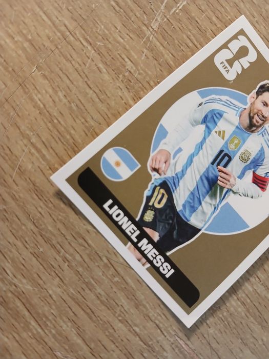 Extra sticker Messi 2026 Gold