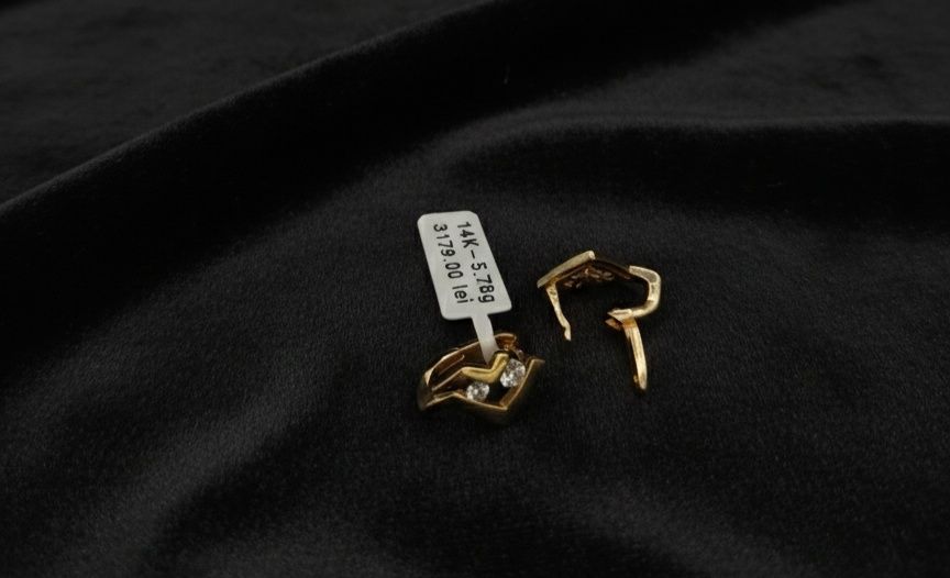 Cercei aur 14k 5.78gr