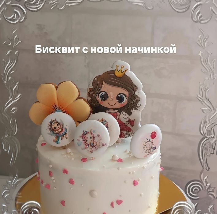 Меренговые рулеты, торты, выпечка к чайному столу от 5500 тг