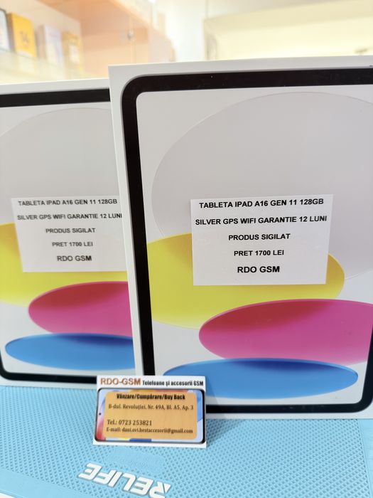 Tableta Ipad A16 Gen 11 128gb Sigilata/Garantie