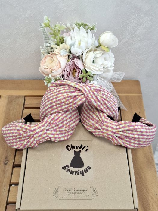 Дамска диадема ръчна изработка