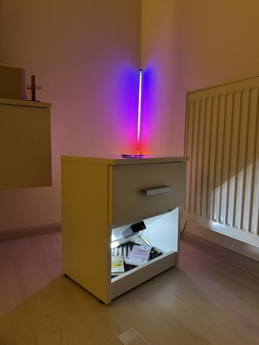 Noptiera  cu seif ascuns și sistem RFID