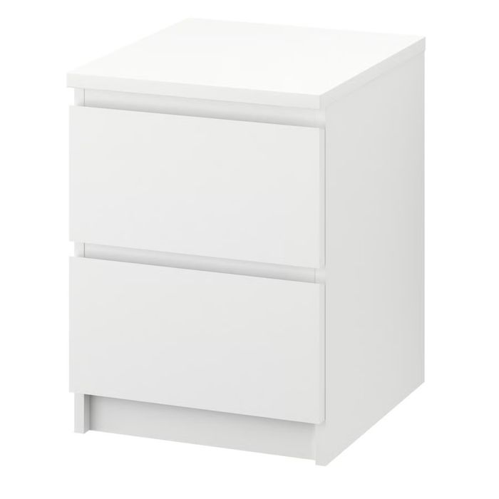 Comode MALM Ikea albe