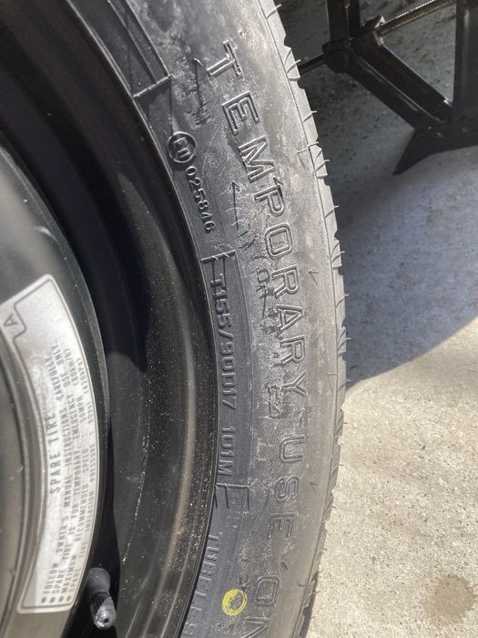 Roata Rezerva Slim Hyundai Honda Toyota Nissan Subaru Suzuki 155 90 17