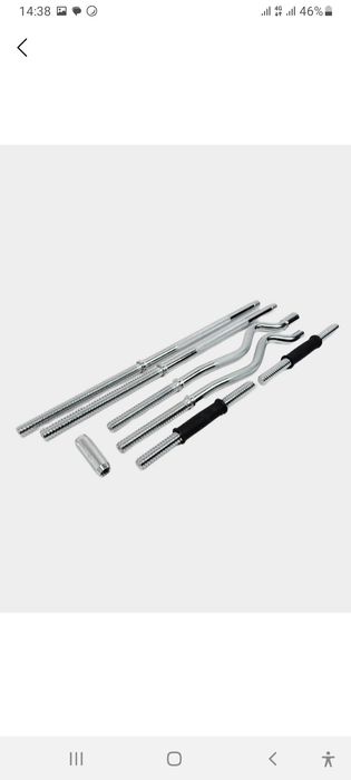 55kg 6tasi bitta gantellar to'plami