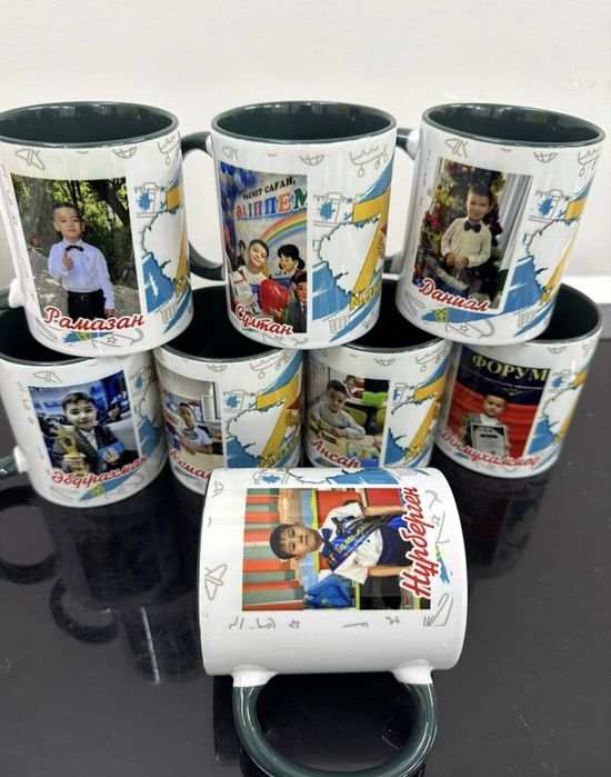 Кружки, бокалы с принтом