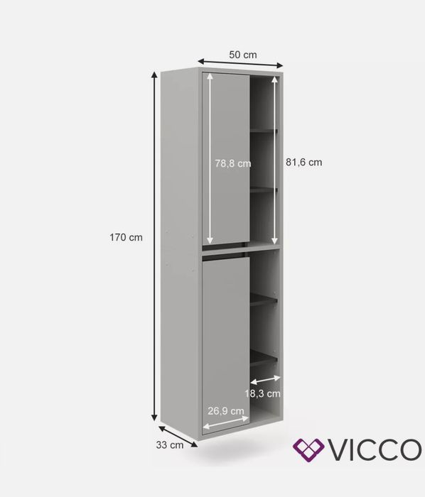 Висока колона Vicco 3096