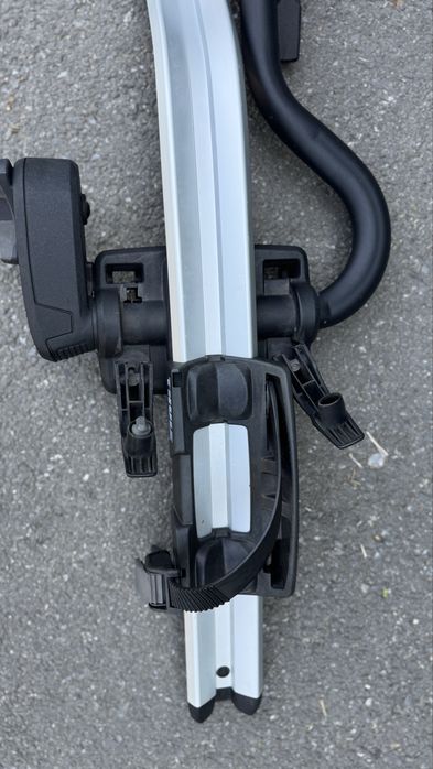 Set Bare Transversale Thule WingBar Evo + Picioare 7105 (universale)+ Suporturi Bicicletă ProRide 598 & UpRide 599 (Opțional Kit Passat B8)