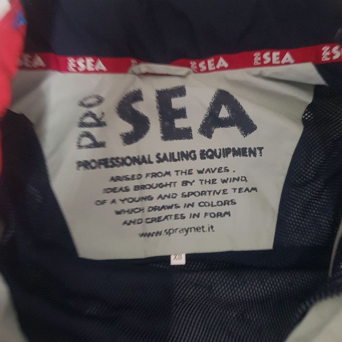 2x1Професионално яке waterproof Windproof яхтскрити ръкави качулка/S