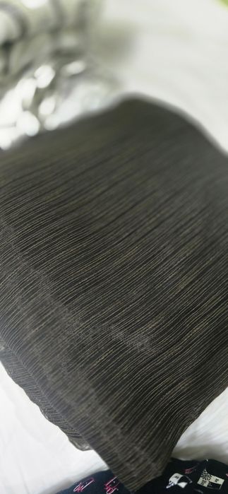 Шторы с тюлем, цвет бежевый