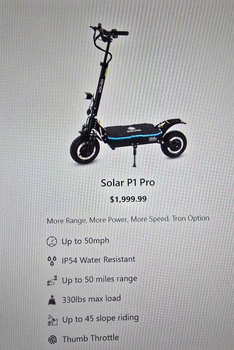 Trotineta Electrica Solar P1 PRO * Krom Amanet Margeanului *