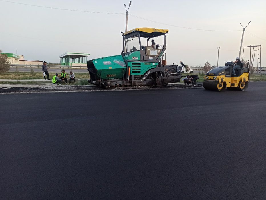 Asfaltlash xizmati Асфалт хизмати асфалтиравание