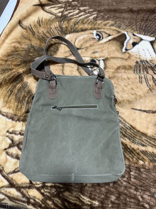 Брезентова дамска чанта