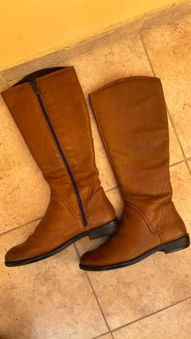 Дамски ботуши, естествена кожа