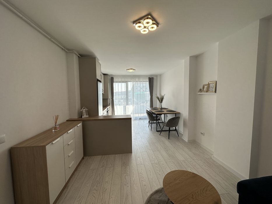 Apartament 2 camere modern | Parcare subterană inclusă | AC | Terasă 15 mp | Zonă Vivo