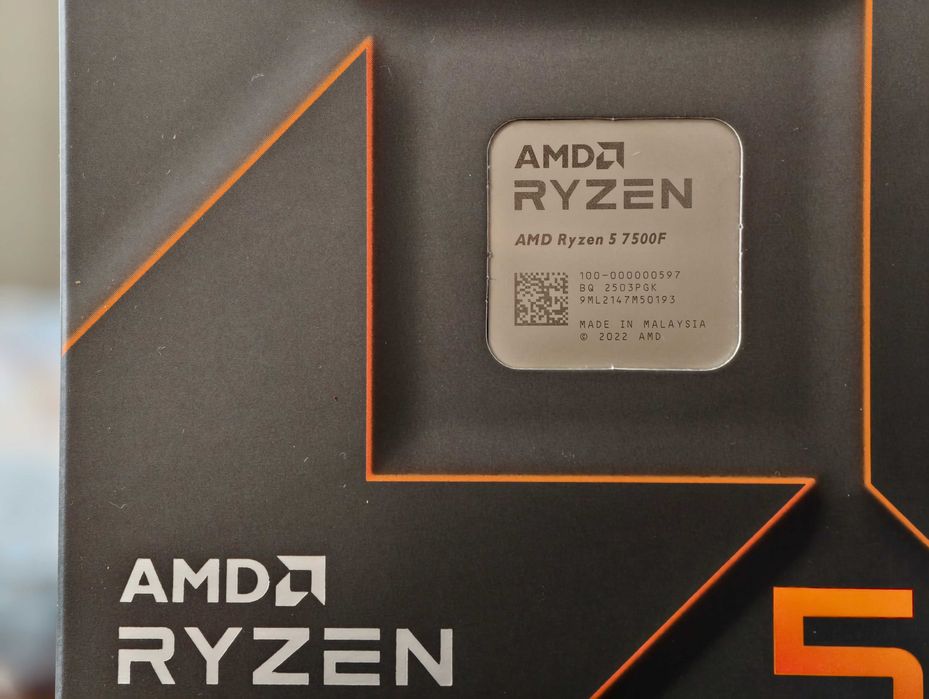 Сборка на 7500f 32GB памяти