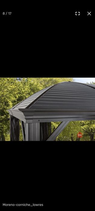 Алуминиева пергола Sojag Морено 3х4.2 м