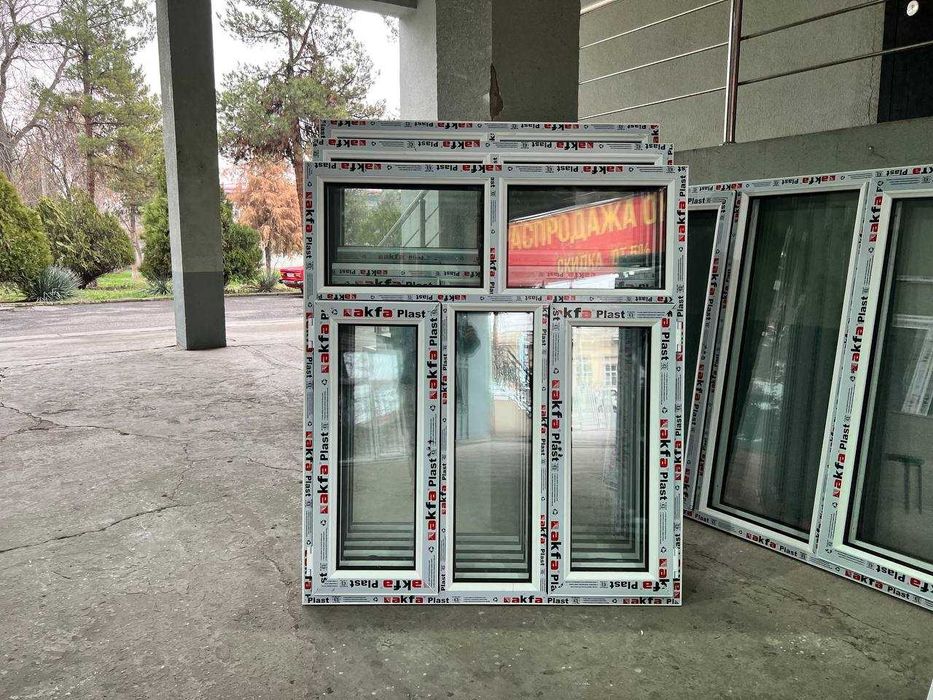 Акфа окон тут готовые