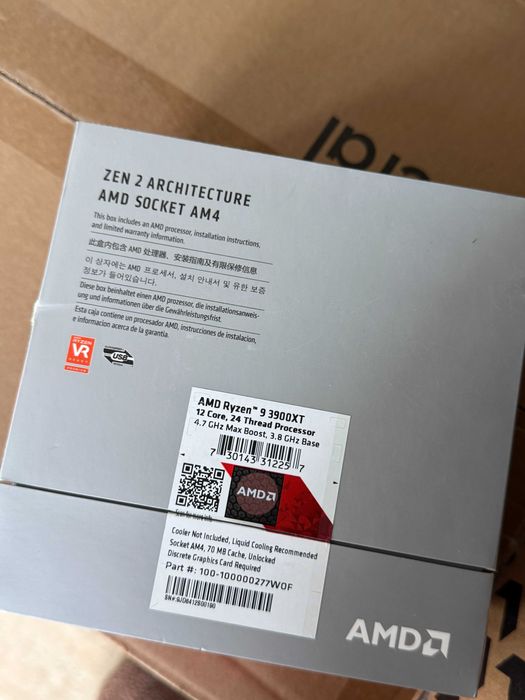 Procesor AMD Ryzen™ 9 3900XT, 4.7 GHz plus cooler, sursa, carcasa
